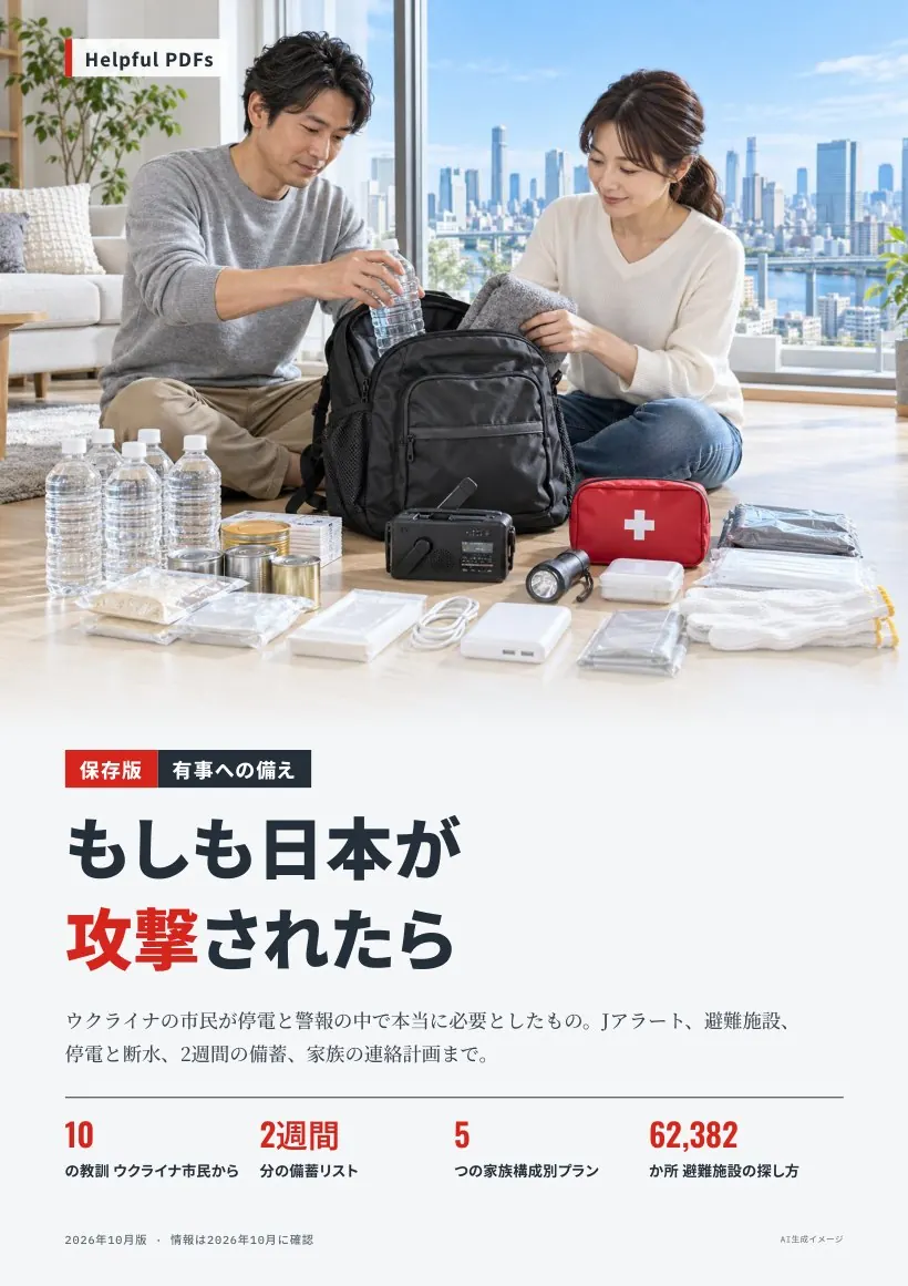 もしも日本が攻撃されたら 表紙